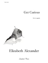 Get Curious SSAA choral sheet music cover